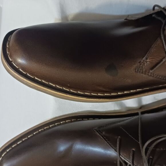 Steve Madden Stylish Chukka Boots  Color: Cognac Men\'s Size 12